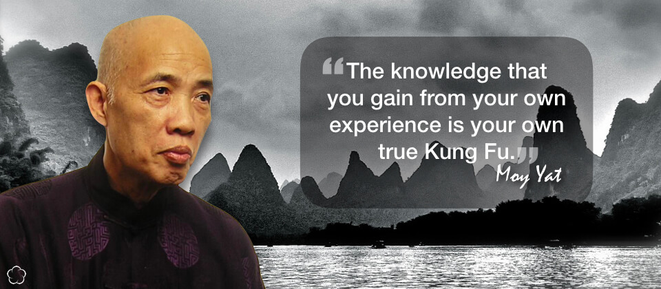 The knowledge that you gain from your own experience is your own true Kung Fu.